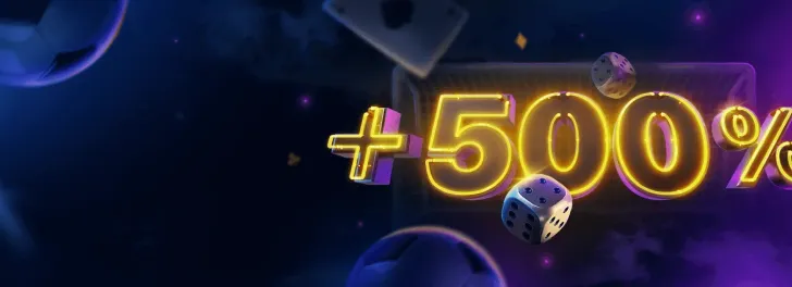 1win casino bonus banner